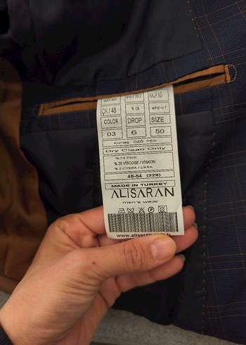 Lacivert erkek takım elbise - Görsel 8