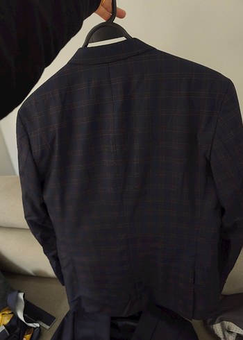 Lacivert erkek takım elbise - Görsel 9