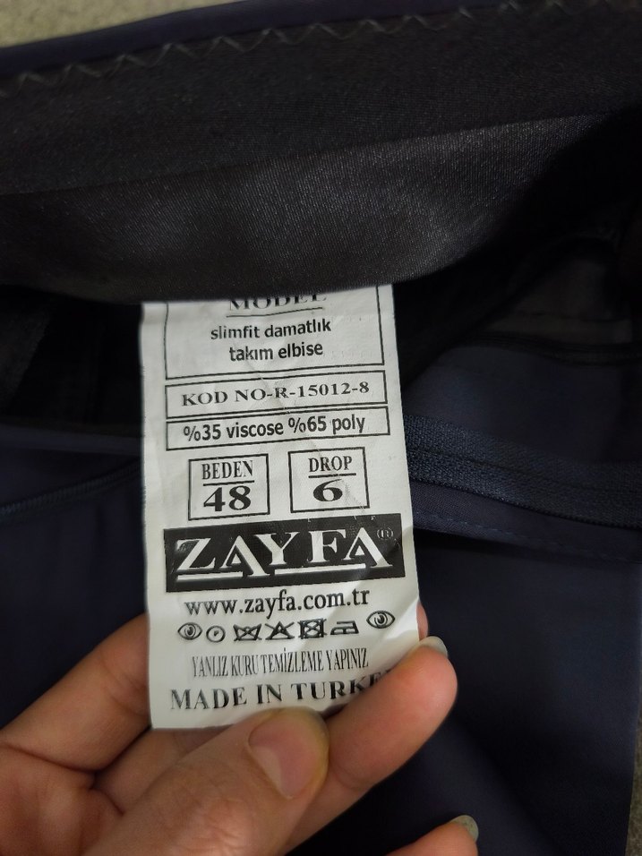 Lacivert Erkek Ofis Takımı Uptown - Görsel 5