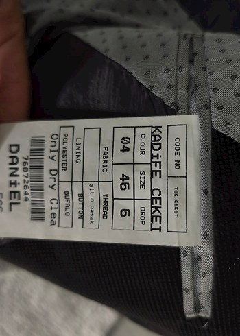 Erkek koyu kahverengi Regular Fit Notch Yaka Ceket - Görsel 4