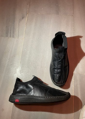 Siyah Tokalı Minimalist Erkek Bot - Görsel 2