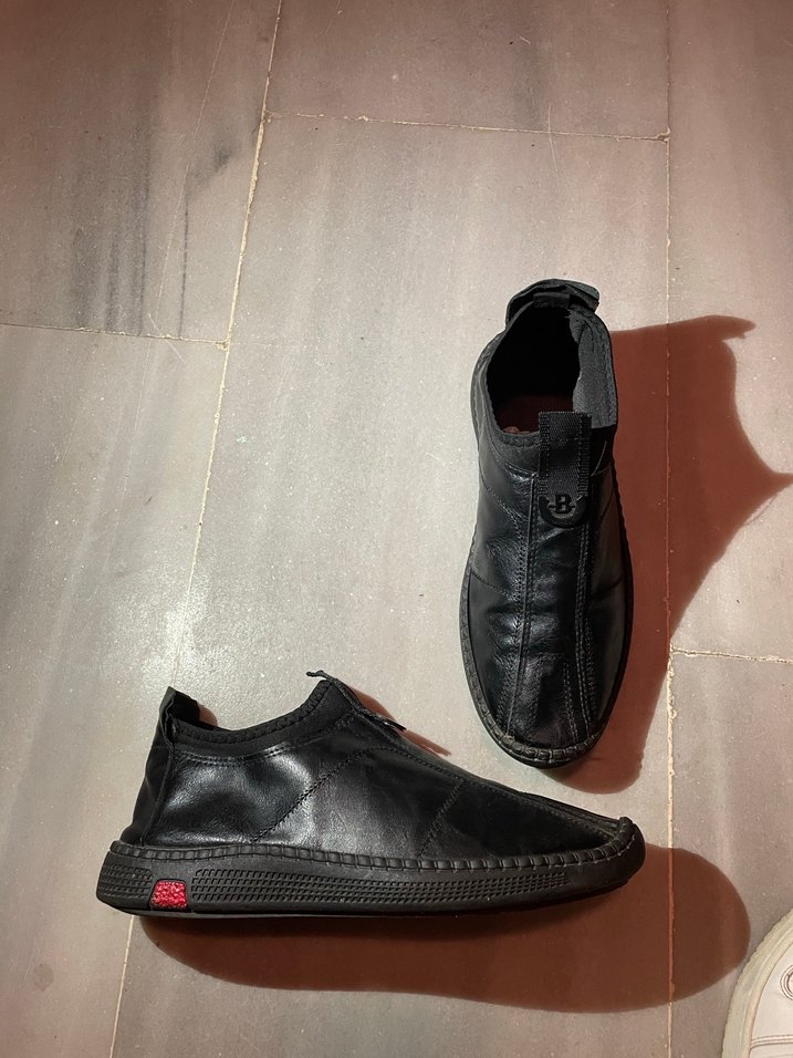 Siyah Tokalı Minimalist Erkek Bot - Görsel 2