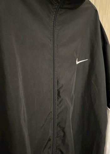 Nike Siyah Erkek Midi Boy Yağmurluk - Görsel 2