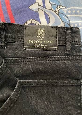 siyah erkek kot pantolon - Görsel 2