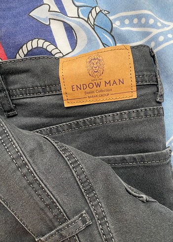 Gri ince Kot erkek Pantolon - Görsel 2