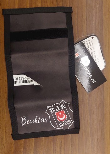 BJK Baskılı Orjinal Siyah Erkek Cüzdanı - Görsel 3