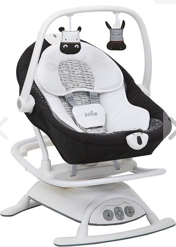 Joie Gri Beyaz Bebek Salıncağı - Görsel 2
