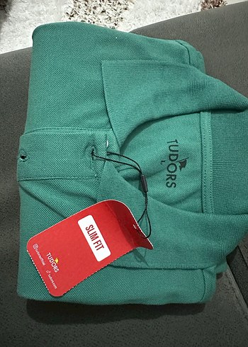 TUDORS - Yeşil Erkek Polo Tişört - Görsel 3