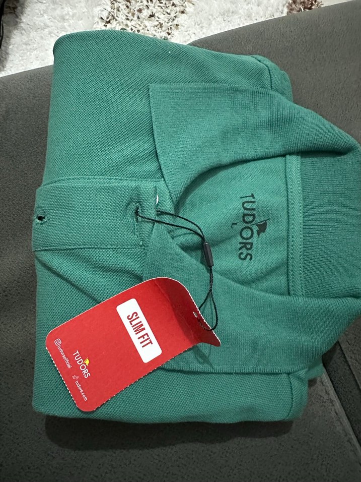 TUDORS - Yeşil Erkek Polo Tişört - Görsel 3