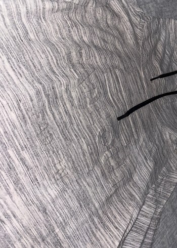 Gri Yarım Fermuarlı Yüksek Yaka Kadın Sweatshirt - Görsel 2