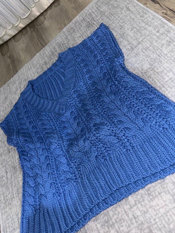 Süveter mavi - Görsel 2