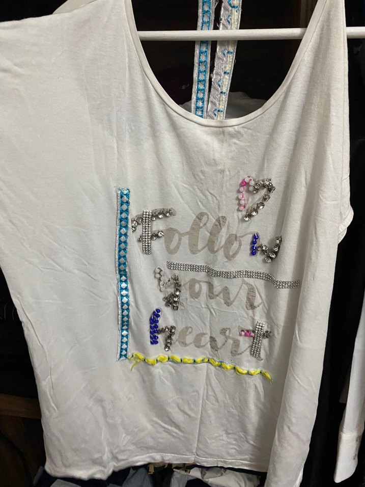 Beyaz tsört - Görsel 3