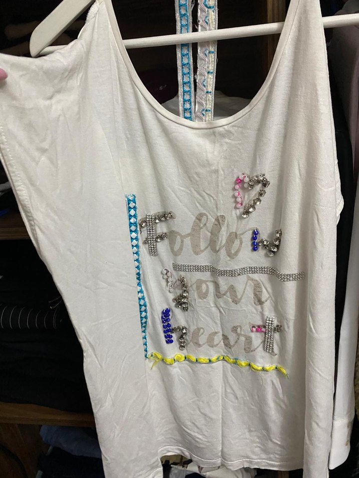 Beyaz tsört - Görsel 4