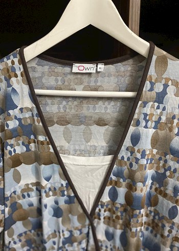 Bohem Tarz Uzun Kollu Kuşaklı Tunik - Görsel 3