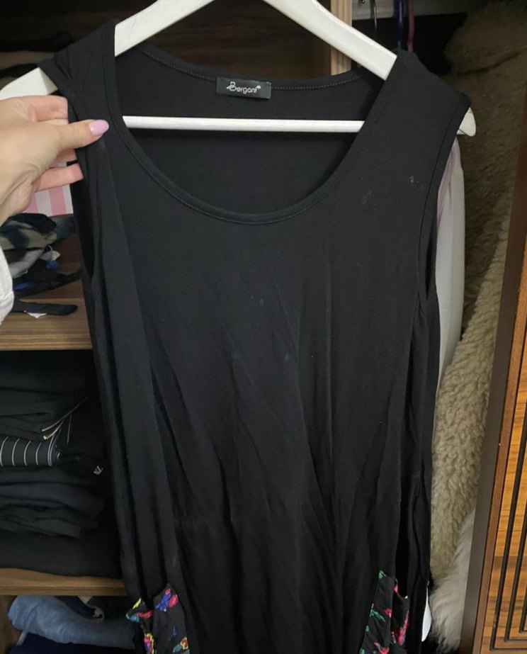 Nakışlı Bohem elbise - Görsel 2