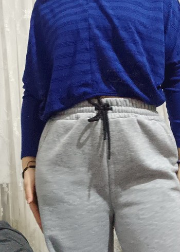 Mavi Bateau YakaBluzu - Görsel 4