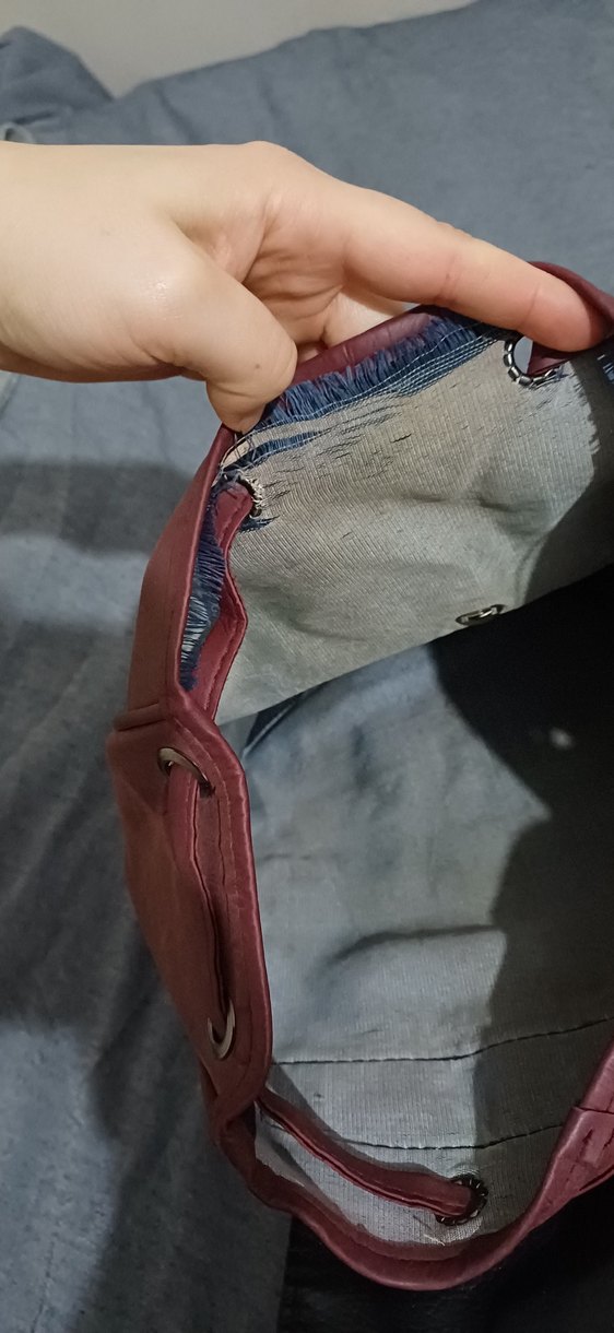 Kahverengi Deri Kadın Sırt Çantası - Görsel 4