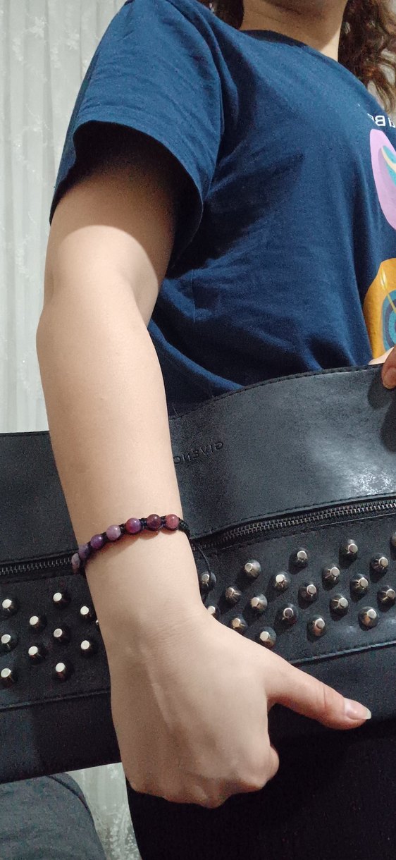 siyahDeri Zımba Detaylı Kadın Clutch Çanta - Görsel 2