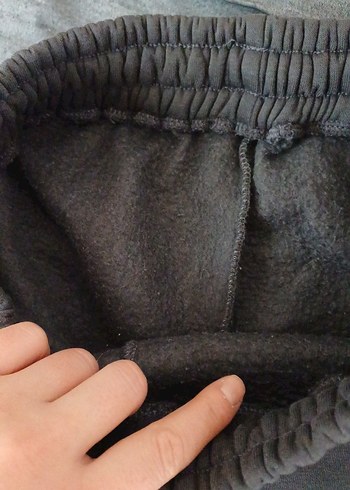 Gri kadın  Rahat Kesim Eşofman Altı - Görsel 3