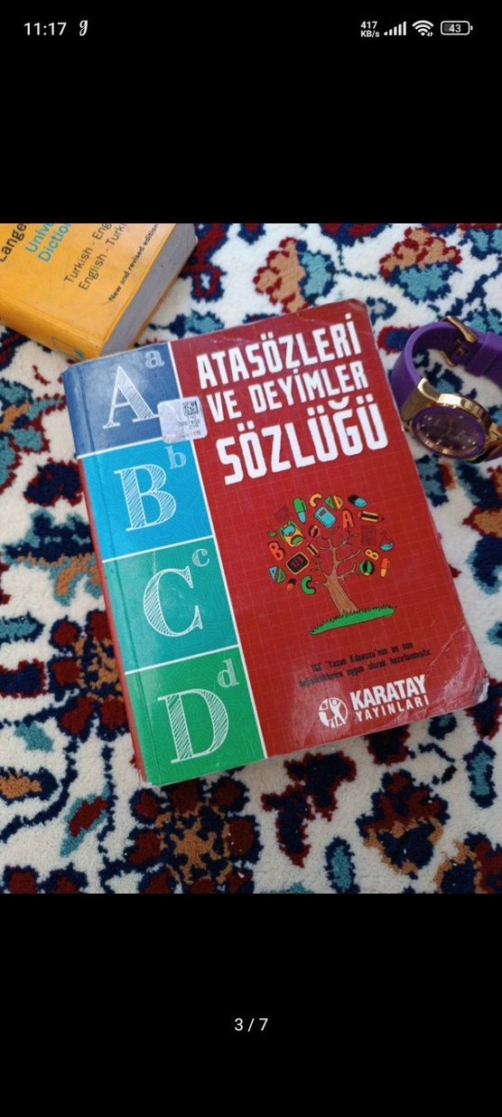 üçlü sözlük seti - Görsel 3