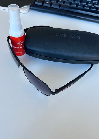 Siyah Erkek Güneş Gözlüğü - Görsel 4