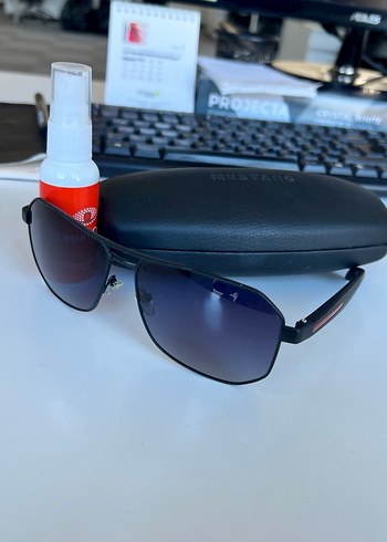 Siyah Erkek Güneş Gözlüğü - Görsel 2