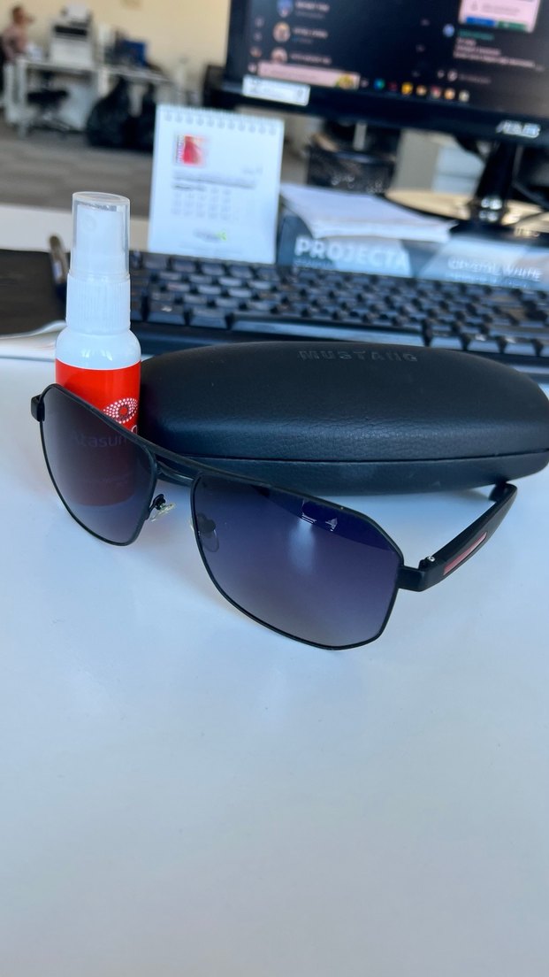 Siyah Erkek Güneş Gözlüğü - Görsel 2