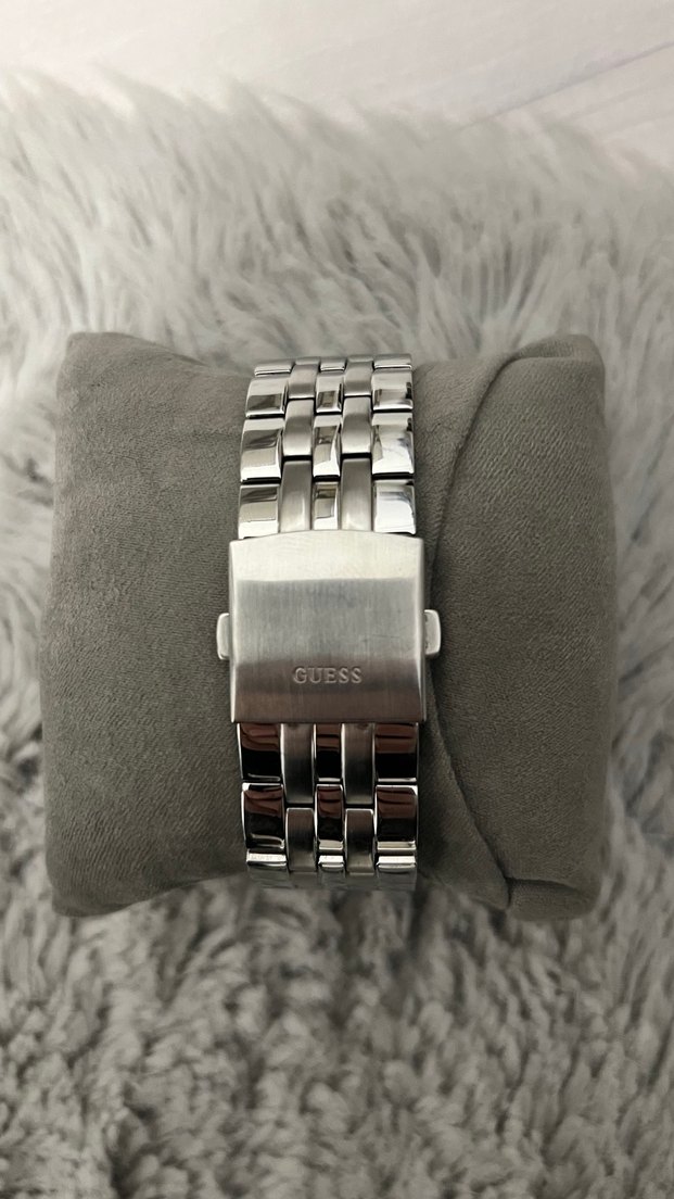 Guess Erkek Siyah Klasik Biker Saat - Görsel 2