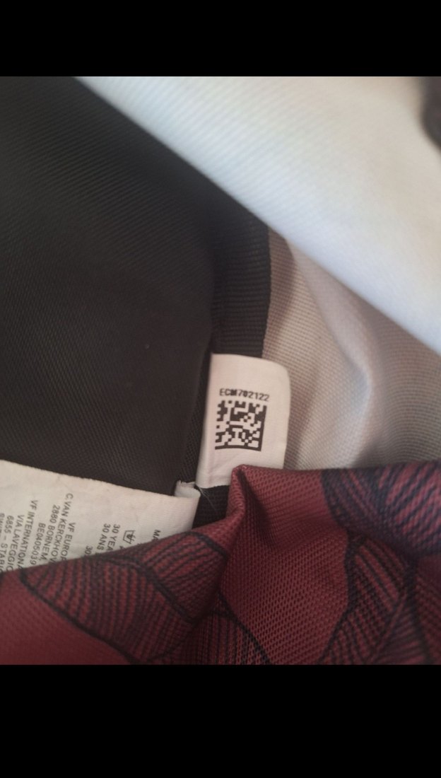 Bordo Baskılı Eastpak Kadın Sırt Çantası - Görsel 5