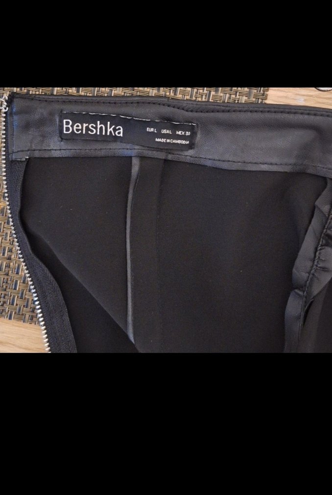 bershka deri elbise - Görsel 4