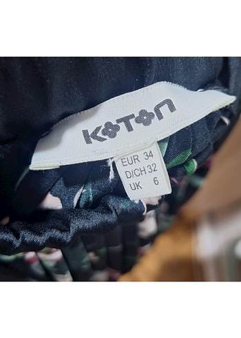 saten görünümlü pileli etek - Görsel 3