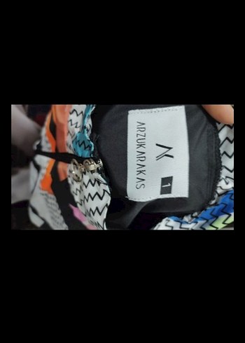 Renkli Arzu Karakaş tesettür Mayo - Görsel 6