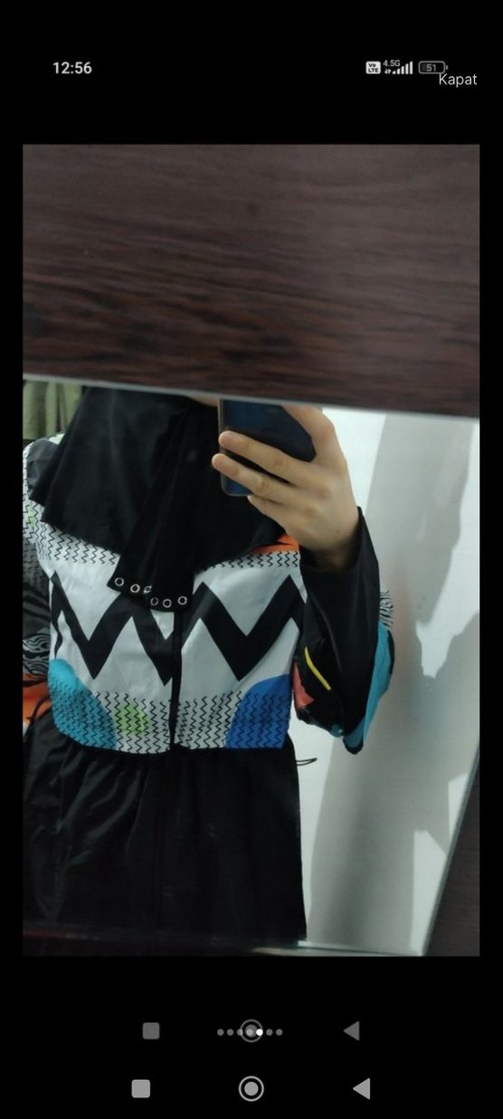 Renkli Arzu Karakaş tesettür Mayo - Görsel 5