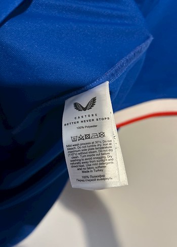 Castore Mavi Erkek Rangers Spor Tişörtü - Görsel 4