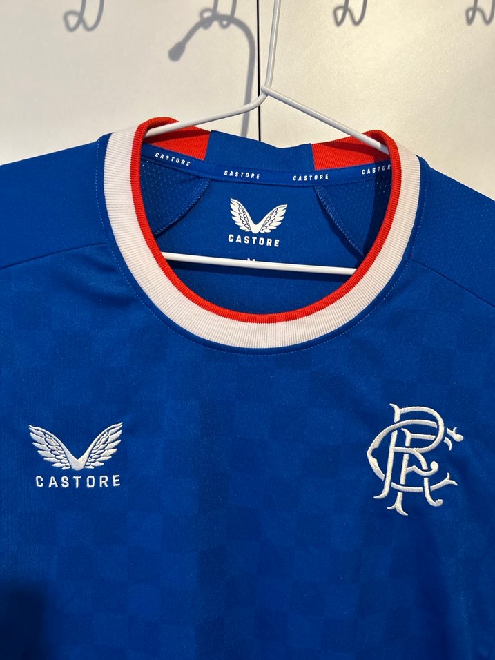 Castore Mavi Erkek Rangers Spor Tişörtü - Görsel 2