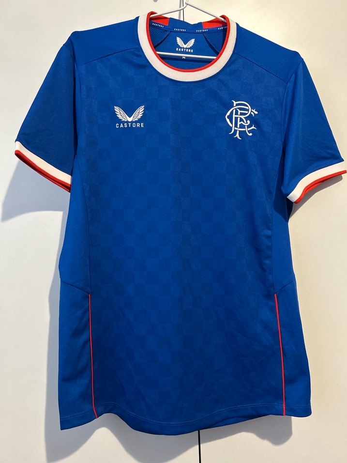 Castore Mavi Erkek Rangers Spor Tişörtü - Görsel 5