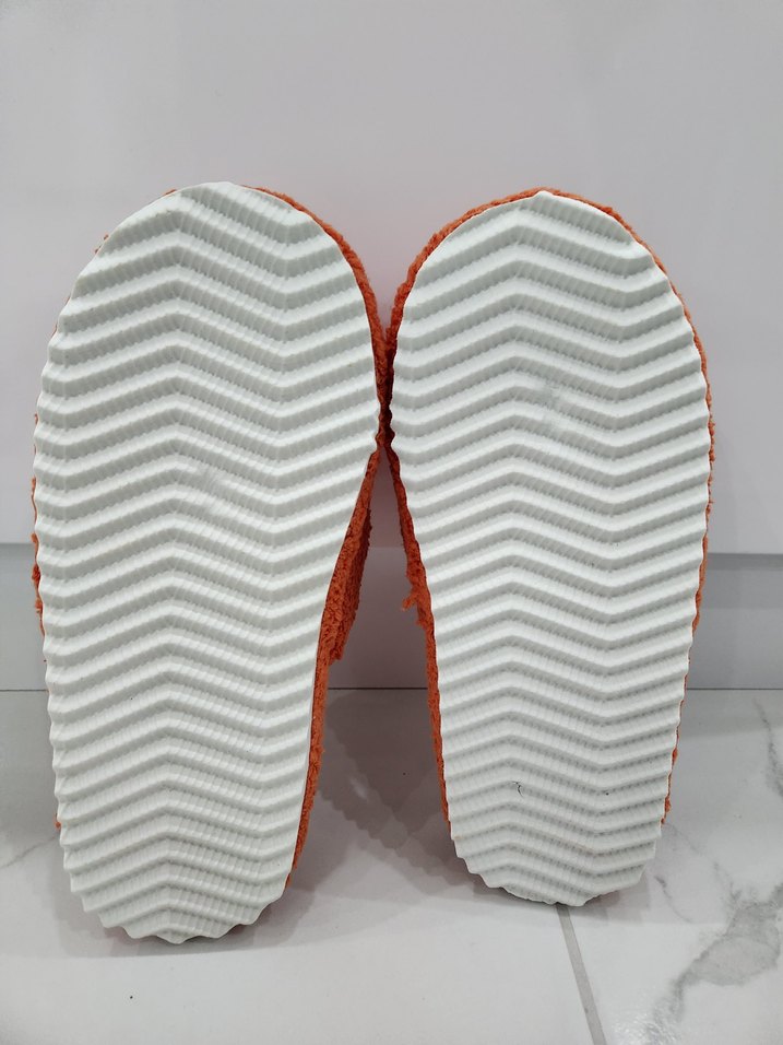 FİYONKLU TURUNCU EV TERLİĞİ KADIN ŞIK - Görsel 5