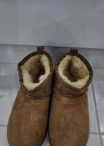 BOT KAHVERENGİ RENK İÇİ YÜNLÜ ÇOCUK - Görsel 3