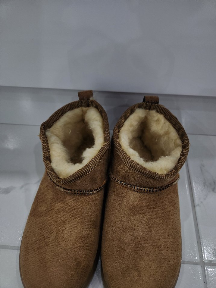 BOT KAHVERENGİ RENK İÇİ YÜNLÜ ÇOCUK - Görsel 3