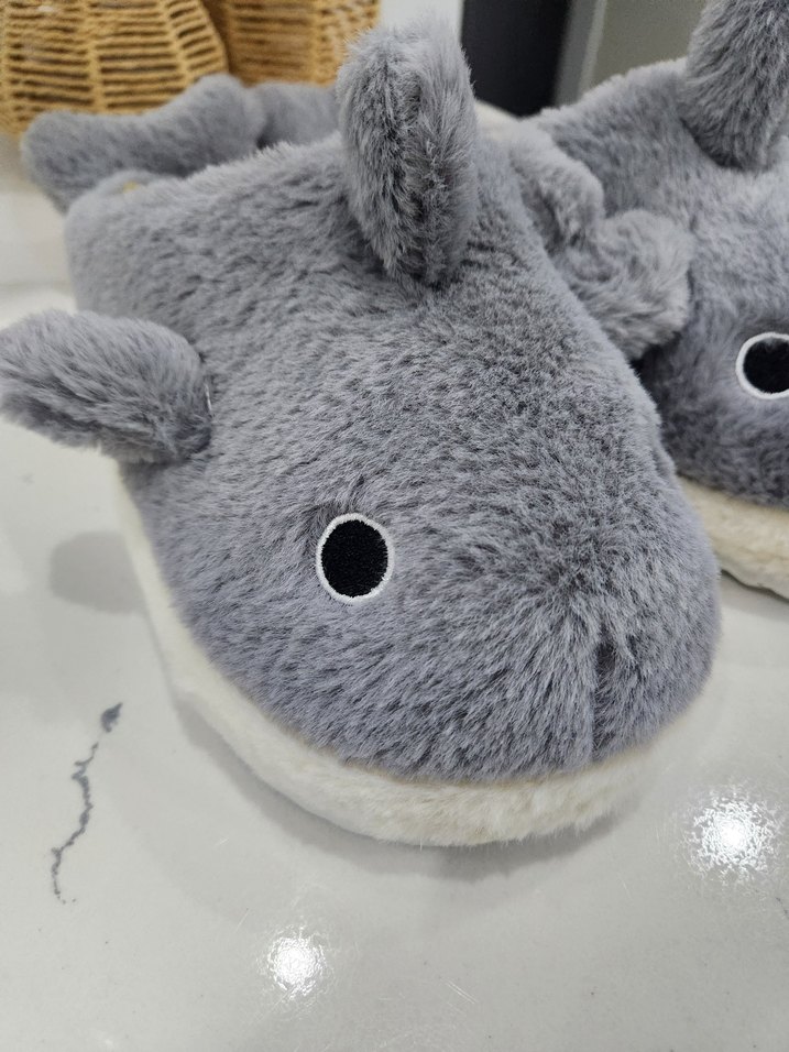 KÖPEKBALIĞI MODELLİ PANDUF KIŞLIK - Görsel 2