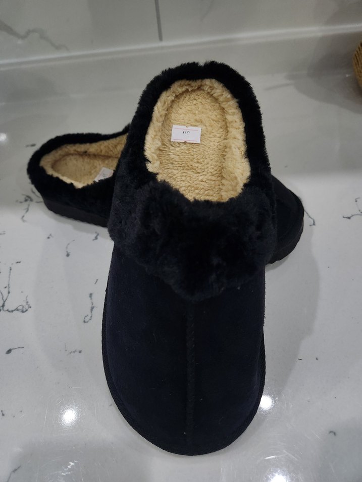 PELUŞ EV TERLİĞİ BABETİ AYAKKABISI KADIN - Görsel 5