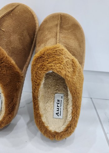 KAHVERENGİ PELUŞ EV PANDİFİ. KIŞLIK - Görsel 5