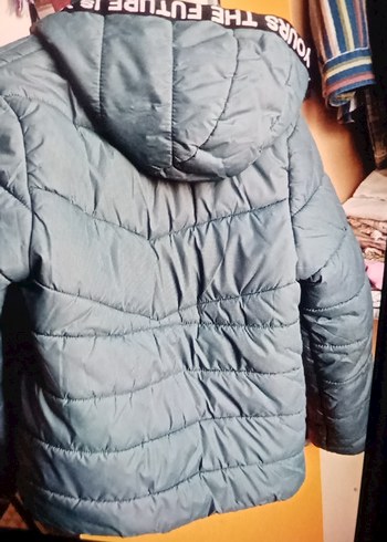 Erkek Çocuk Gri Fermuarlı Street Wear Mont - Görsel 2