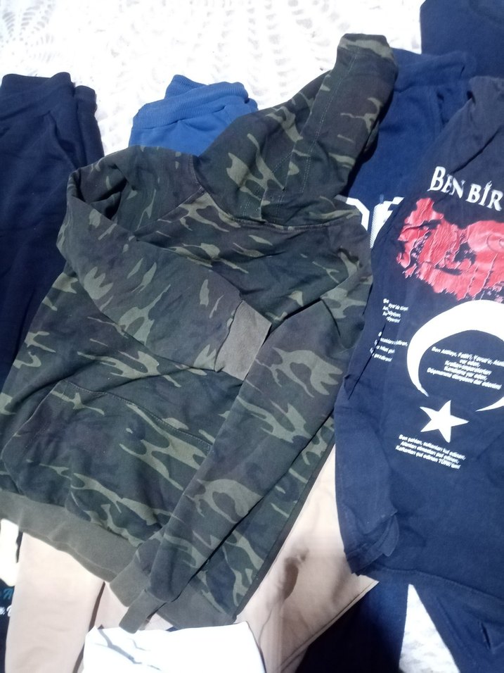 Erkek Çocuk Baskılı Rahat Kesim Eşofman Altı - Görsel 4