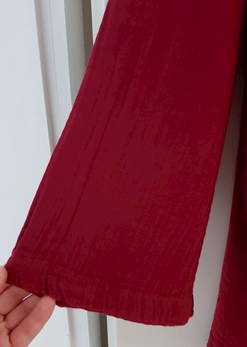 Bordo Kimono - Görsel 3