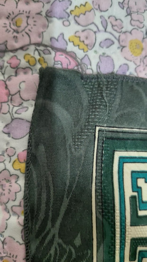 Büyük Boy Vintage Eşarp - Görsel 3