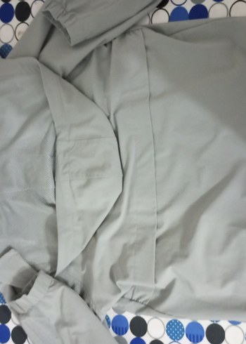 Hummel Gri Erkek Fermuarlı Rüzgarlık Mont - Görsel 7