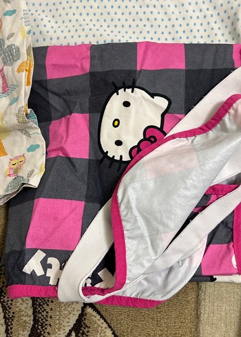 Çocuklar İçin Çok Renkli Pamuklu Uyku Örtüleri - Görsel 5