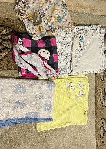 Çocuklar İçin Çok Renkli Pamuklu Uyku Örtüleri - Görsel 2