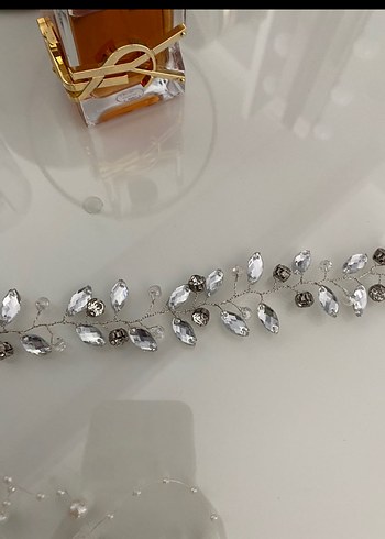 Boncuklu Metal Saç Taçları - Minimalist ve Bohem - Görsel 2